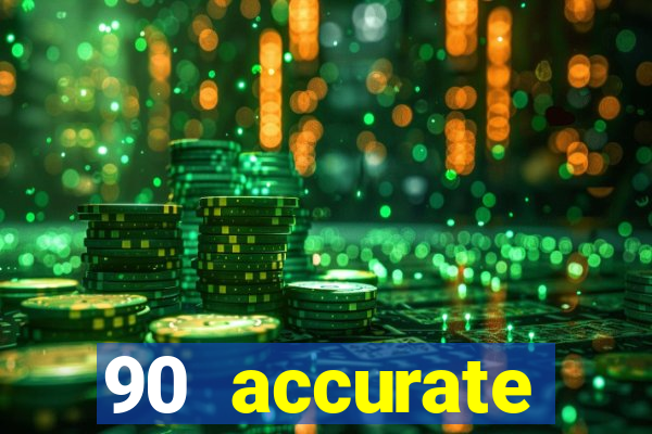 90 accurate football predictions